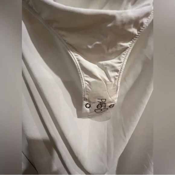 PatBo Plunge Lace Sleeve Maxi Dress - Picture 10 of 16